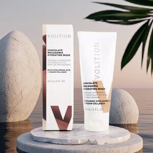 Volition Chocolate Macademia Hydrating Mask - 60ml / 2 fl oz - NIB